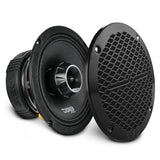 PRO-ZT 6.5' Coaxial Mid-Range Loudspeaker with Water-Resistant Cone Built-in Bullet Tweeter and Gr... - front view | Silarius