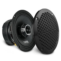 PRO-ZT 6.5' Coaxial Mid-Range Loudspeaker with Water-Resistant Cone Built-in Bullet Tweeter and Gr... - front view | Silarius