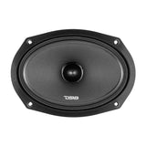 PRO-ZXI 6x9' Mid-Range Bullet Loudspeaker Neodymium/Ferrite Magnets | 300W RMS 4-Ohm - rear view | Silarius