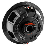PS Shallow-Mount Water Resistant 12' Subwoofer | 600W RMS DVC 2-Ohm - rear view | Silarius