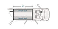 Havis PT-F06-80-1 Prisoner Transport Insert For 2015-2023 Ford Transit Medium roof long length 148in WB Cargo Van