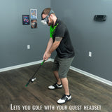DriVR Elite Putter - VR Minigolf Accessory - side view | Silarius