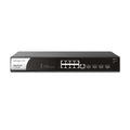 DrayTek VigorSwitch Q2121x 12-Port 2.5GbE L2+ Managed Switch with 10G SFP+ Uplinks
