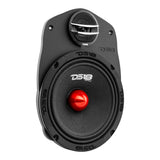 6x9 Speaker Adapter Plate | Converts Factory 6x9 Opening to 6.5 Inch Speaker + 1.38 Inch Tweeter - side view | Silarius