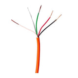 ADI PRO RN-9015505 22/4 Stranded Riser Unshielded Cable, CL3R, 500' Speed Coil, Orange