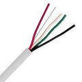 ADI PRO RT-8001501 22/4 Stranded General Purpose Cable, CL2, 500', White, Speed Coil