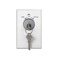RCI 960NDMAx28 960 Series Narrow Tamper Resistant Key Switch Maintained, Rutherford Control, Aluminum