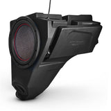 Polaris RZR Glove Box 10' Subwoofer Enclosure 1200 Watts Carbon Fiber Subwoofer - front view | Silarius