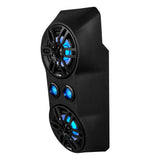 Polaris RZR Waterfall Center Console 2 X 6.5' Speakers & 2 X 2.2' Bullet Tweeter Empty Enclosure - detail view | Silarius