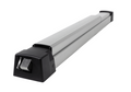 SDC S5101PY42RE S5000 Series Electrified Rim Exit Device with Motorized Latch Retraction, Panic Rated, 42", Aluminum
