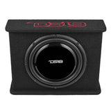 12' Loaded Amplified Shallow Subwoofer Enclosure 350 Watts Rms - detail view | Silarius