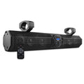 24" Marine Sound Bar Speaker System, 6 Speakers 600 Watts, Bluetooth® v5.0, Rotating Control Panel