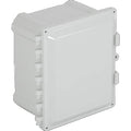 STI EP100806-O EnviroArmour Waterproof Polycarbonate NEMA Enclosure, 10"H 8"W 6"D, Opaque