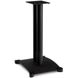 Sanus SF22-B1 Steel Series 22" Bookshelf Speaker Stand, 35 lb Capacity, Black