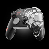 MODDEDZONE NIGHTFALL CORE XBOX ELITE SERIES 2 CUSTOM MODDED CONTROLLER - rear view | Silarius