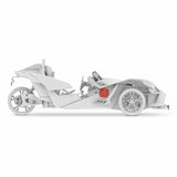 Polaris Slingshot Under Dash Enclosure with Dual ZR6.4D Subwoofers | 2020 - Current - rear view | Silarius