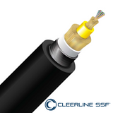 Cleerline 2ACS9125OS2PE-B SSF 2 Strand OS2, Armored Direct Burial Micro Distribution Loose Tube, PE/OSP/Burial, Cut to Order - Per Foot (20 ft Minimum)