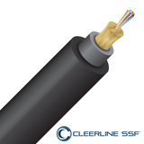 Cleerline 2TMD50125OM3PU SSF 2 Strand OM3, Tactical Indoor/Outdoor Micro Distribution Loose Tube, PU - 1000ft Spool