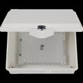 STI 7521-OWH Protective Cabinet with Backplate Opaque White Type 4