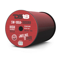 18-GA Speaker Wire 1000 Feet Red - front view | Silarius