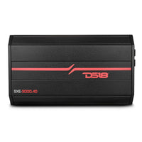 SXE Class D 4-Channel Full-Range Car Amplifier 4 x 200 RMS @4 Ohm 3000 Watts - front view | Silarius