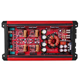 SXE Class D 4-Channel Full-Range Car Amplifier 4 x 200 RMS @4 Ohm 3000 Watts - detail view | Silarius