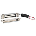 SDC 1562HTR 2000 lb Concealed Shear Lock with Armature Kit, Herculite Top Rail Adjustment Bracket, External Electronics