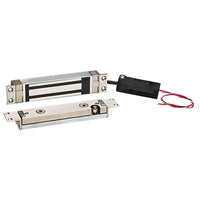 SDC 1562HTR 2000 lb Concealed Shear Lock with Armature Kit, Herculite Top Rail Adjustment Bracket, External Electronics