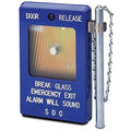 SDC 491P Break Glass Emergency Door Release with Siren 3V-28V DC, 18mA
