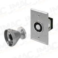 SDC EH1024120A EH Series Electromagnetic Door Holder and Releasing Device, Flush Mount, 24V AC/DC or 120VAC, Chrome Powder Coat