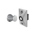 SDC EH4024120A EH Series Electromagnetic Door Holder, Floor Mount Single, 24V AC/DC or 120VAC, Chrome Powder Coat