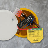 Shelly 1-Channel Decoupler 120V Black - detail view | Silarius
