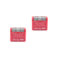 Shelly 1PM Mini Gen4 2-pack - front view | Silarius