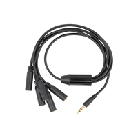 Splitter 1 to 5-3.5 mm Jack(Shelly Pill) - front view | Silarius