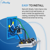 Shelly 1 Mini Gen4 - detail view | Silarius