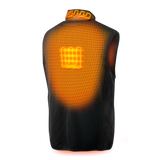 Sierra Heated Knit Vest - Men's - rear view | Silarius