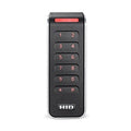 HID 20KNKS-00-01AVGL Signo 20K Contactless Smartcard Keypad Reader, Pigtail Connection, Standard Profile, 01AVGL Configuration, Black with Silver Trim