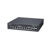 VIVOTEK AW-GEV-108A-130 8xGbE PoE + 2xGbE Combo VIVOCAM L2 Managed PoE Switch