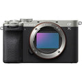 Sony ILCE-7CM2/S Alpha 7C II Full-Frame Interchangeable Lens Hybrid Camera, Silver
