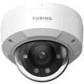 Turing Video EVL4FD256-1Y Edge+ Series 4MP Outdoor Cloud Dual-Light Dome IP Camera, 2.8mm Fixed-Focal Lens, 1-Year CORE AI License