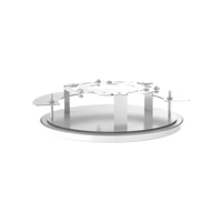 Uniview TR-FM152-A-IN In-Ceiling Flush Mount for Indoor Fixed Domes