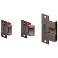 Trine 323478F-LC-DKBRZ Cylindrical Deadlatch Electric Strike, Dark Bronze Powder Coated