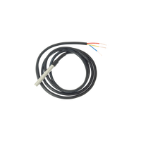 Shelly Temp. Sensor DS18B20 1m cable - front view | Silarius