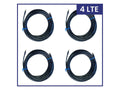 Parsec PC2404L30NMSM LSR240 Cable Kit; 4-in-1 Antenna 30ft