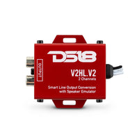 2-Channel Line Output Converter with Speaker Emulator (Remote out) - front view | Silarius