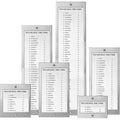 Viking D56 Weather Resistant 56-Name Directory, Stainless Steel