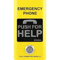 Viking E-1600-YL-IP Compact VoIP Emergency Phone, Yellow
