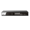 DrayTek VigorSwitch P2100 10-Port Gigabit PoE+ L2+ Managed Switch with 2 SFP