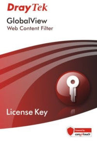 DrayTek WCF-A GlobalView Web Content Filter 1-Year Subscription License (Tier A)