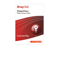 DrayTek WCF-B GlobalView Web Content Filter 1-Year Subscription License (Tier B)